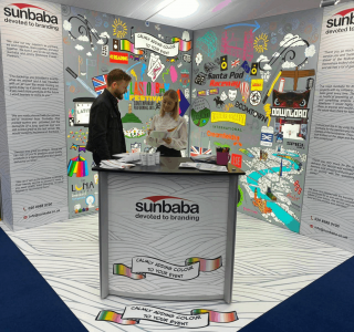 Sunbaba's Stand at The Showman's Show