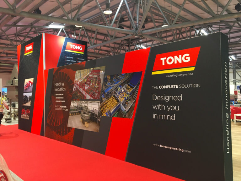 Exhibition stand graphics